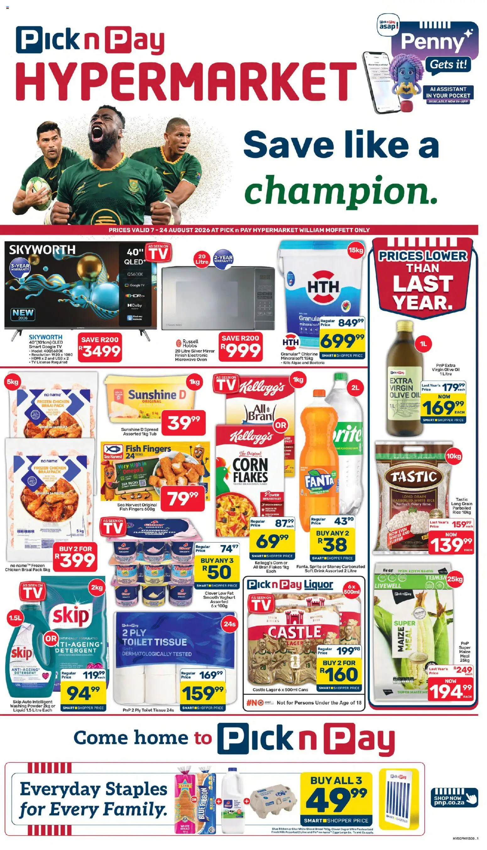 Preview of Pick n Pay flyer valid from 07/08/2026