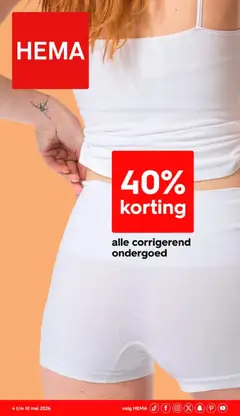 Voorbeeld van Hema folder van winkel Hema geldig vanaf 04-05-2026