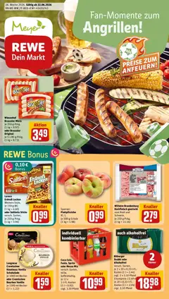 Vorschau von dem Prospekt des Geschäftes Rewe, gültig ab dem 21.06.2026