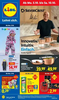 Vorschau von dem Prospekt des Geschäftes Lidl, gültig ab dem 05.10.2026