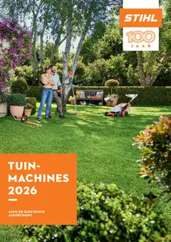 Voorbeeld van Aveve Gids tuinmachines van winkel Aveve geldig vanaf 01/03/2026