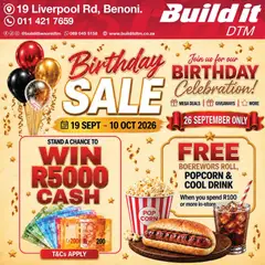 Preview of Build It flyer valid from 19/09/2026