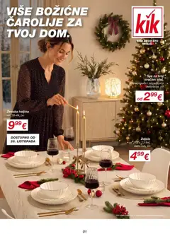 Pregled letka Kik Katalog trgovine Kaufland vrijedi od 19.10.2026