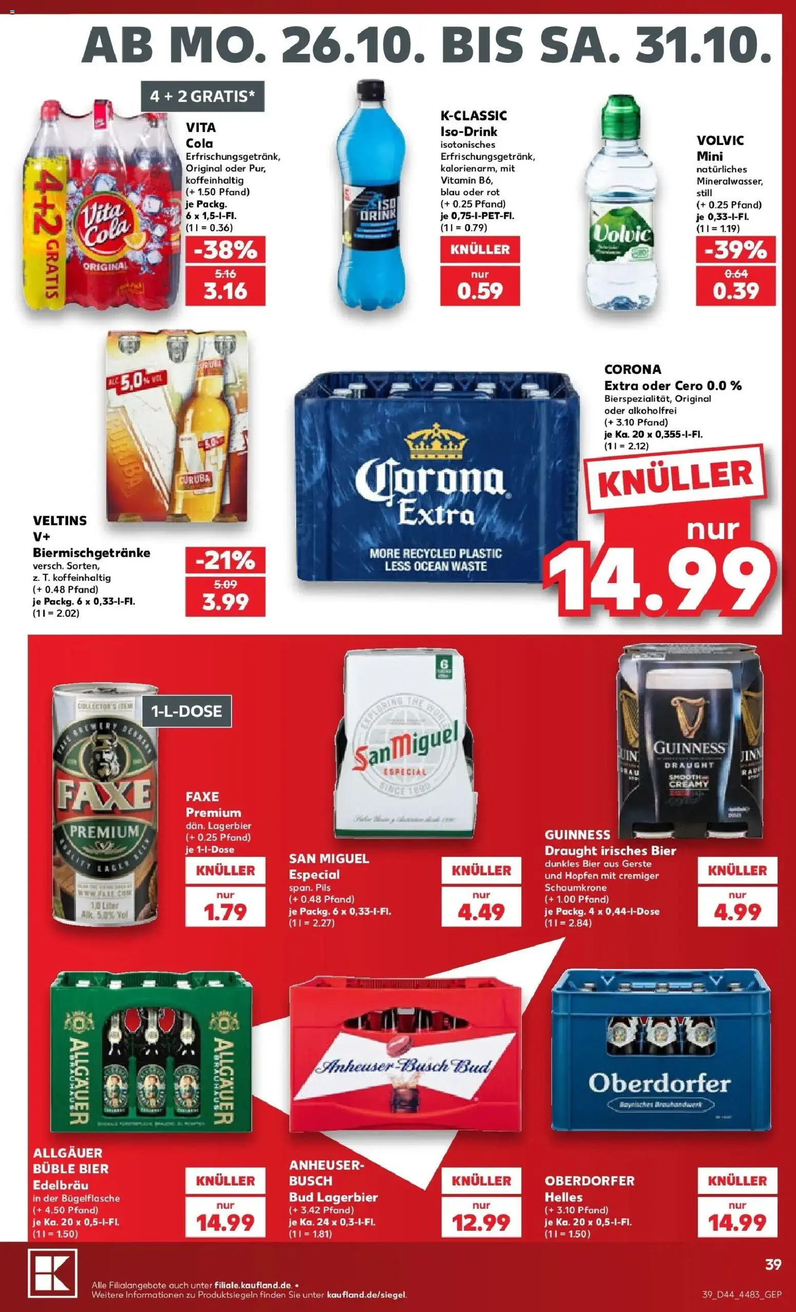 Vorschau von dem Prospekt des Geschäftes Kaufland, gültig ab dem 26.10.2026
