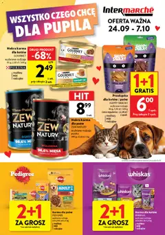 Pogląd gazetki "Intermarche gazetka - Wszystko czego chcę dla pupila" ze sklepu Intermarche ważnej od 24.09.2026