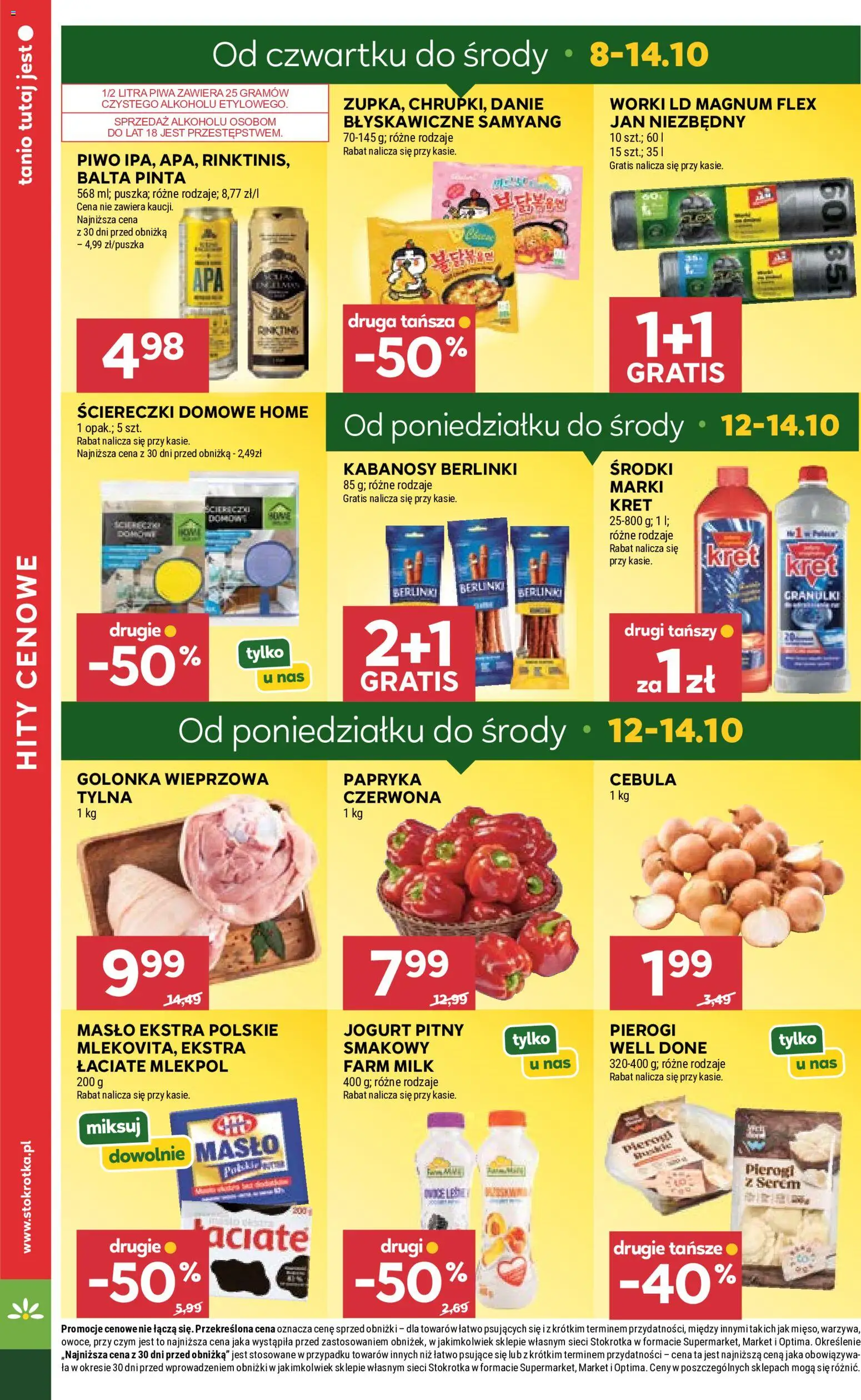 Pogląd gazetki "Stokrotka gazetka - Market" ze sklepu Stokrotka ważnej od 08.10.2026
