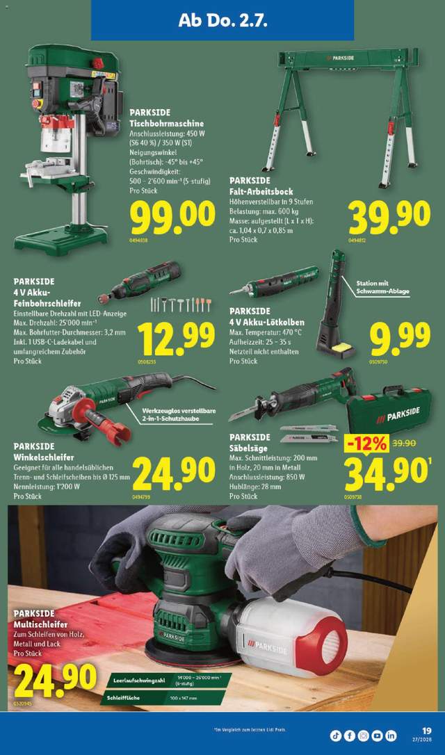 Neue Lidl Aktionen ab 02.07.
