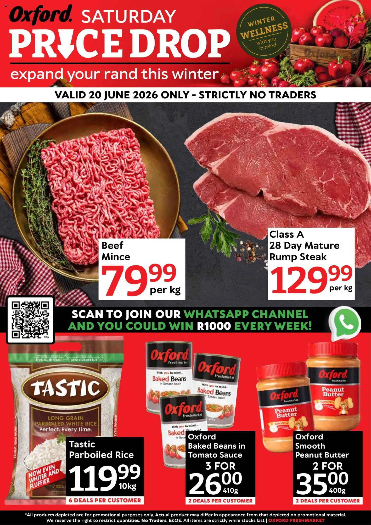Preview of Oxford Freshmarket flyer valid from 20/06/2026