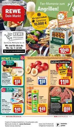 Vorschau von dem Prospekt des Geschäftes Rewe, gültig ab dem 13.07.2026