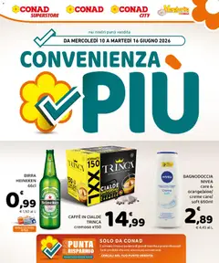 Anteprima dell'opuscolo Conad volantino Convenienza Più Sicilia dal negozio Conad valido da 10/06/2026