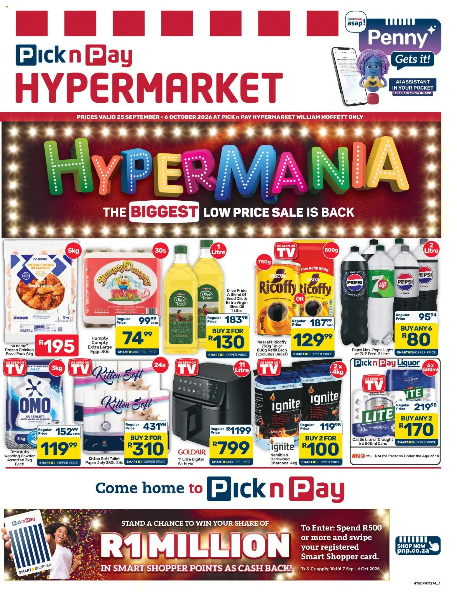 Preview of Pick n Pay flyer valid from 25/09/2026
