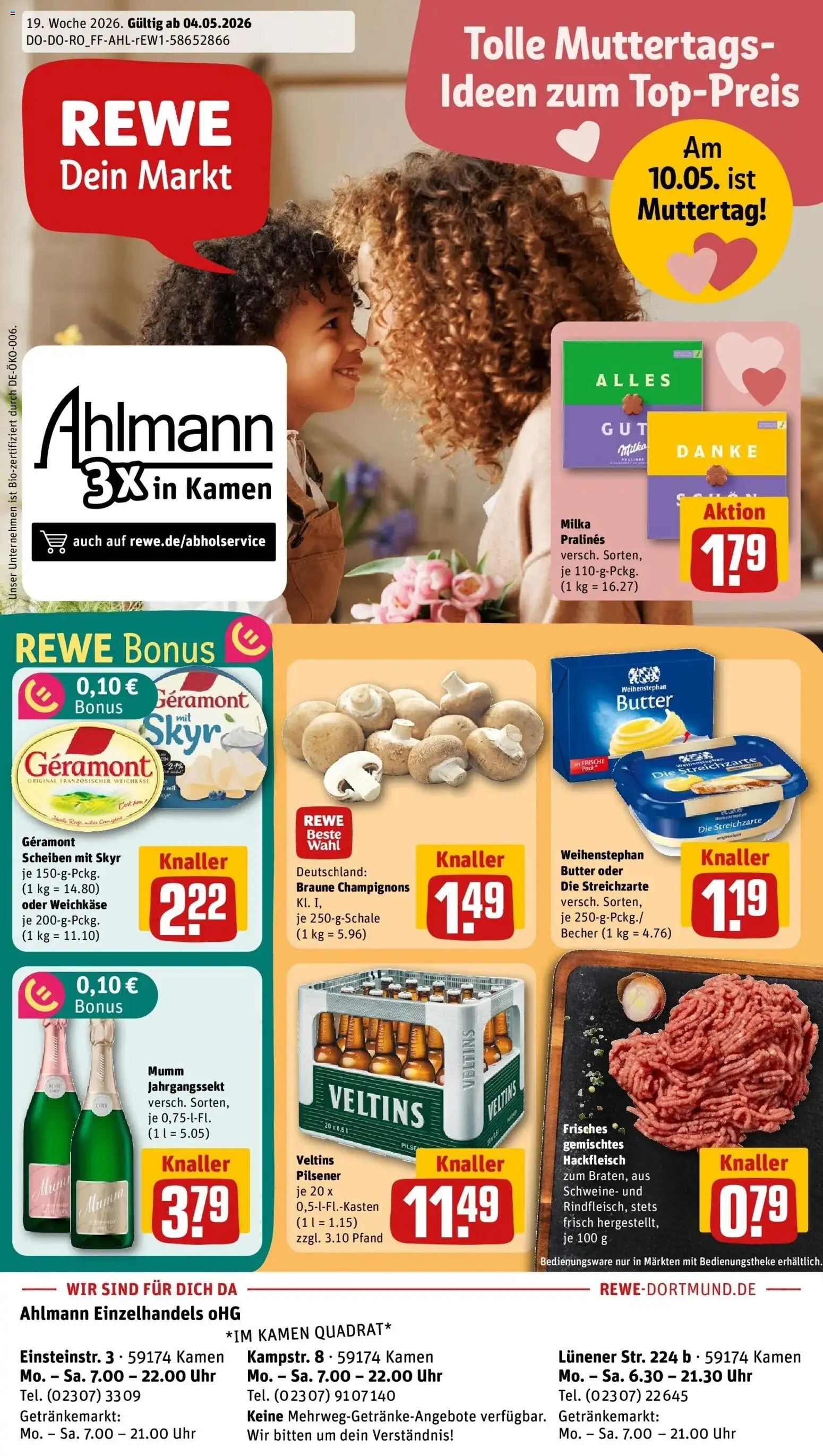 Vorschau von dem Prospekt des Geschäftes Rewe, gültig ab dem 04.05.2026