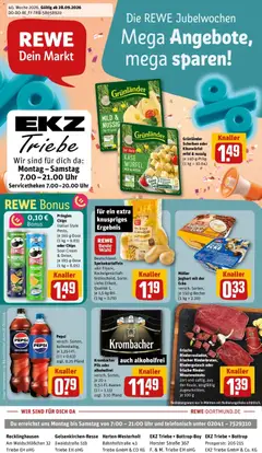 Vorschau von dem Prospekt des Geschäftes Rewe, gültig ab dem 28.09.2026