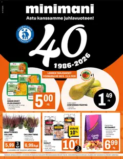 Kaupan Minimani Minimani tarjoukset esikatselu, voimassa 09/09/2026