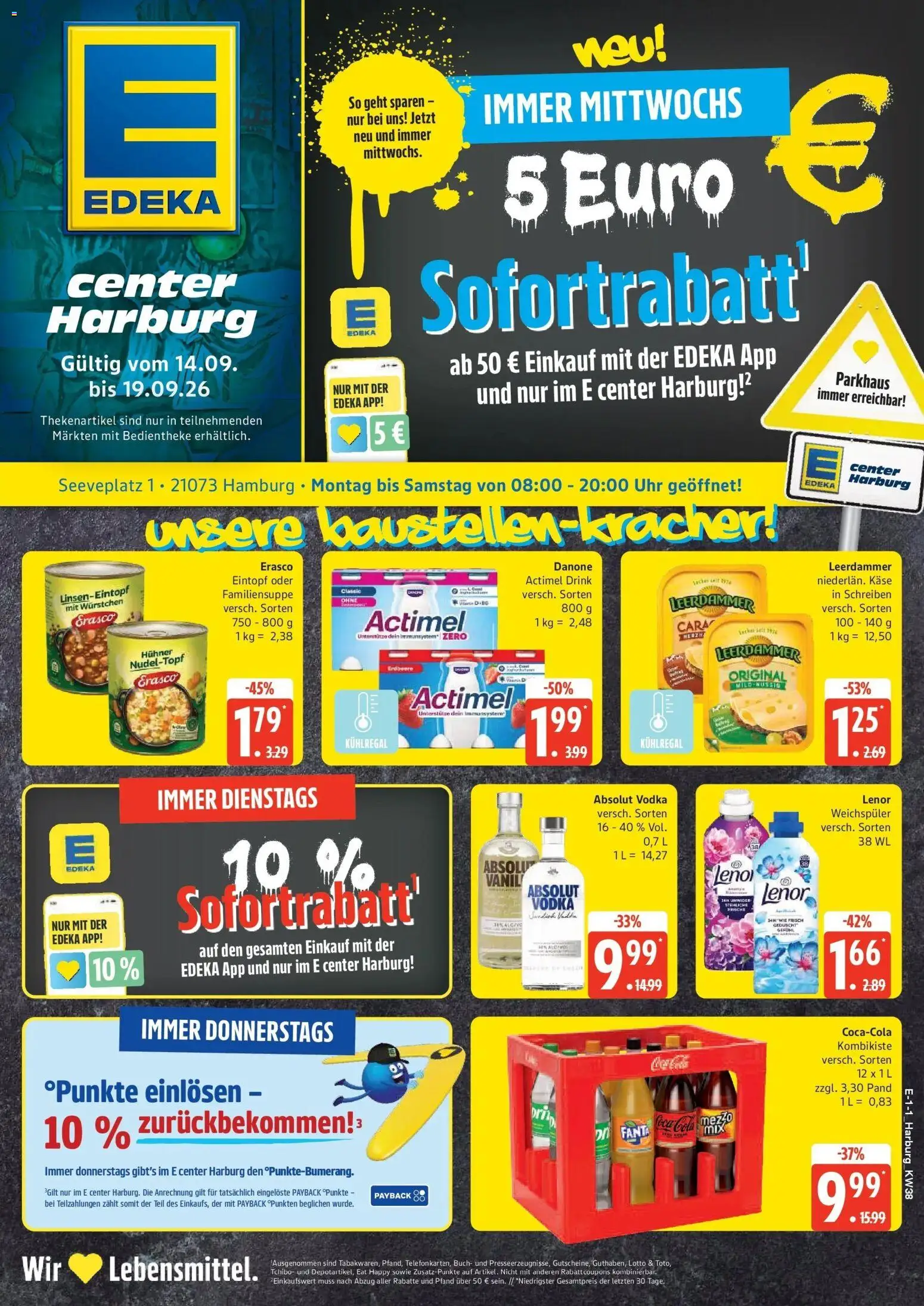 Vorschau von dem Prospekt des Geschäftes Edeka, gültig ab dem 14.09.2026