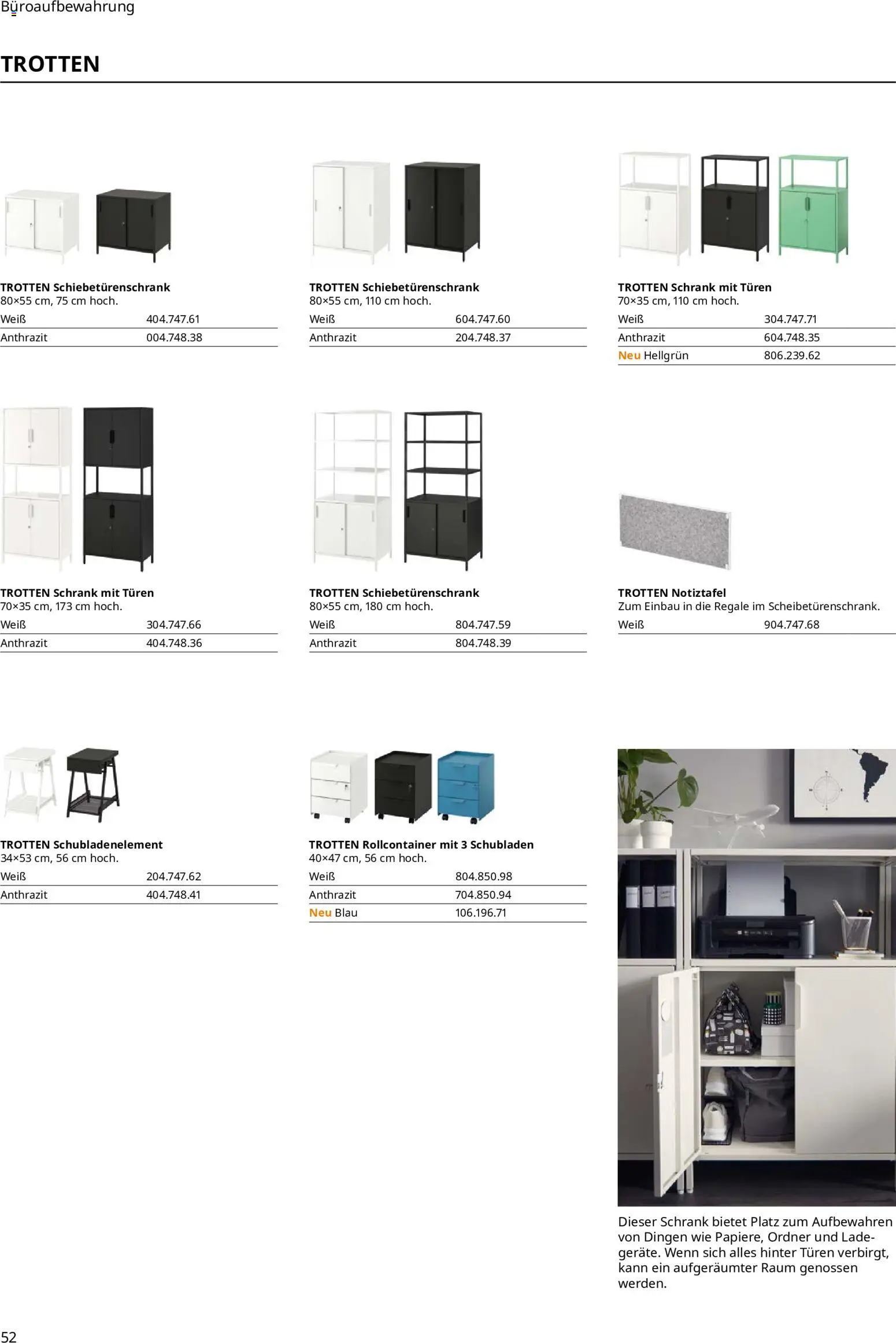 Vorschau von dem Prospekt des Geschäftes Ikea, gültig ab dem 10.09.2026 - Schrank, Rollcontainer