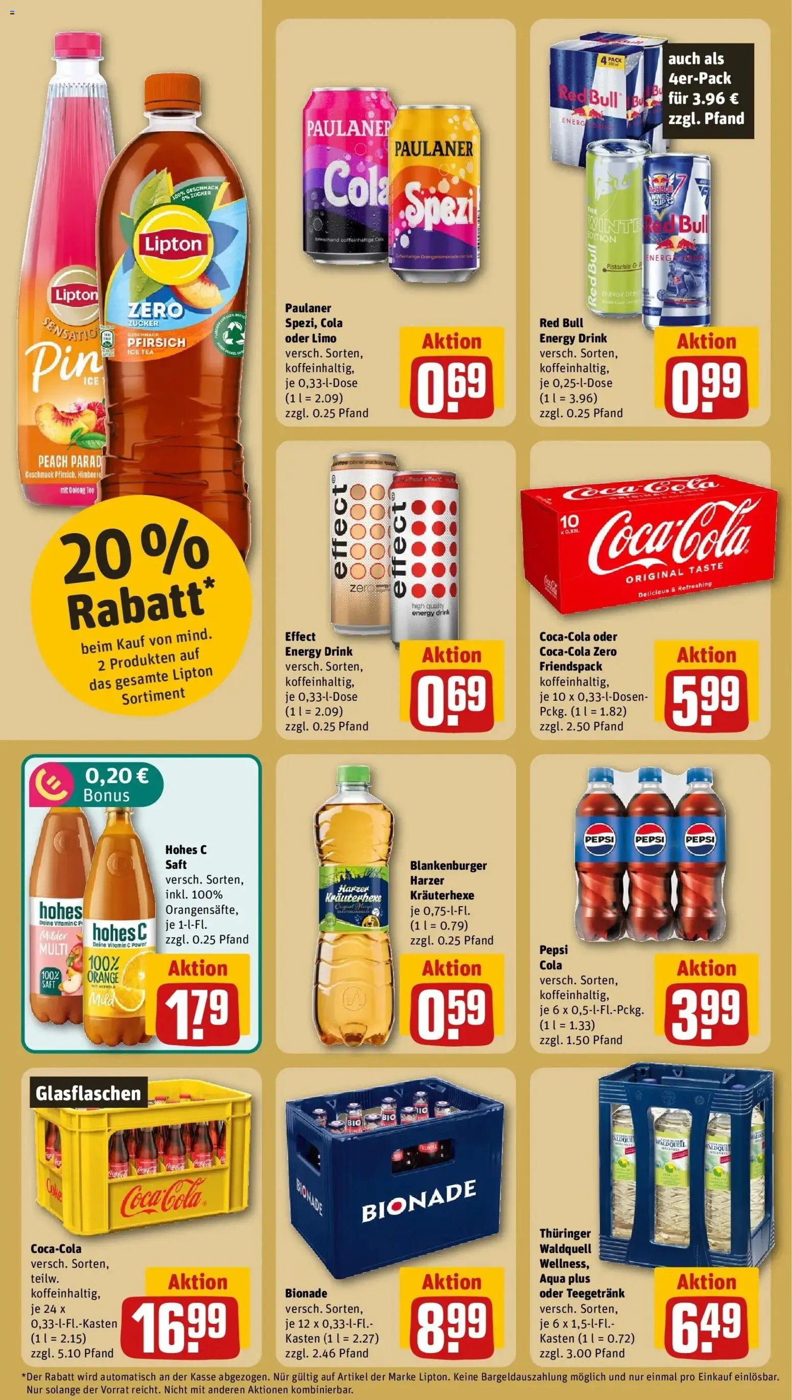Vorschau von dem Prospekt des Geschäftes Rewe, gültig ab dem 19.10.2026