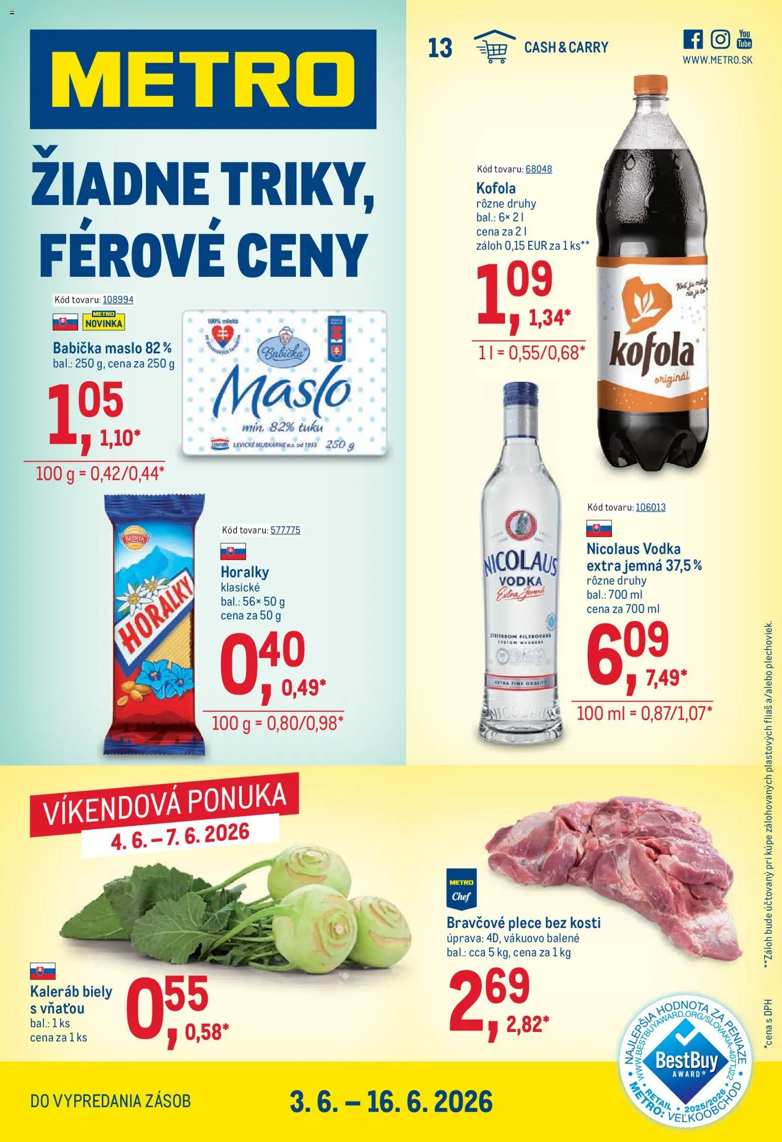 Náhľad Metro letáku platného od 03.06.2026
