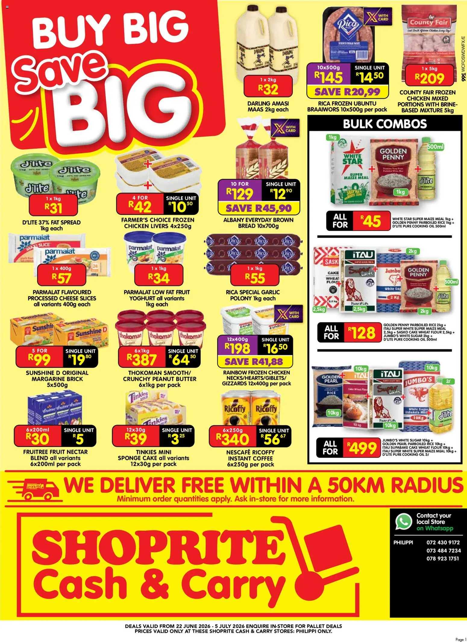 Preview of Shoprite flyer valid from 22/06/2026