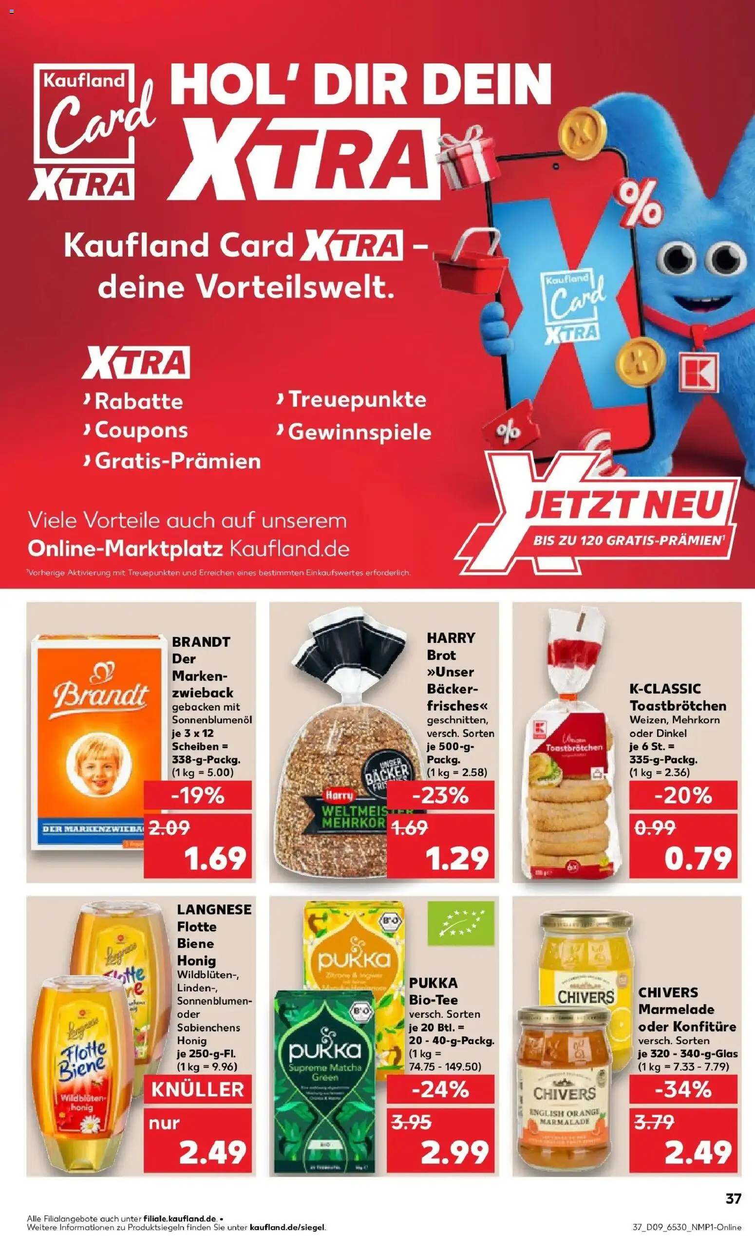 Vorschau von dem Prospekt des Geschäftes Kaufland, gültig ab dem 26.02.2026 - Brot, Zitrone, Marmelade, Langnese, Sonnenblumenol