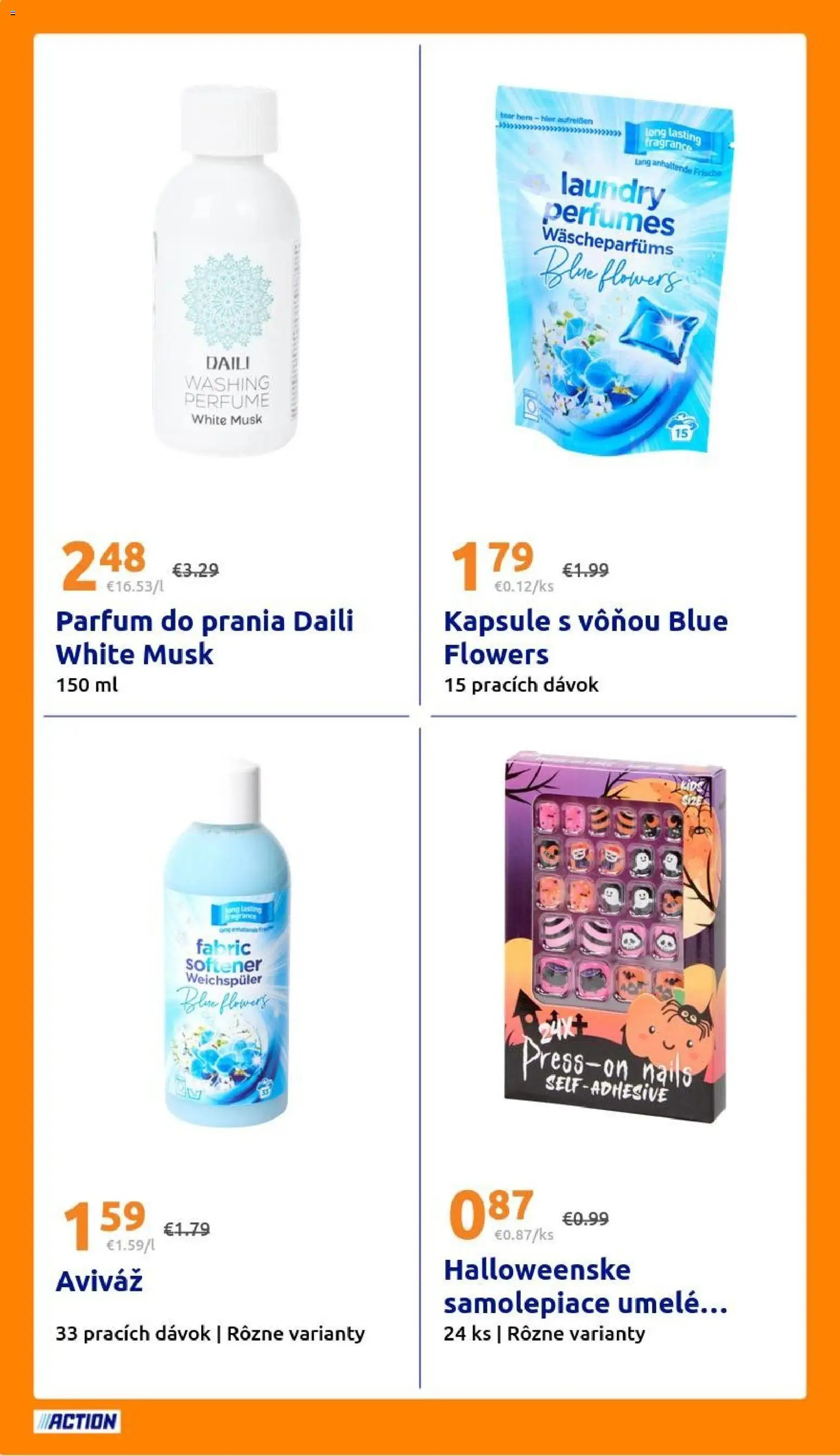 Náhľad Action letáku platného od 07.10.2026 - Aviváž, Kapsule
