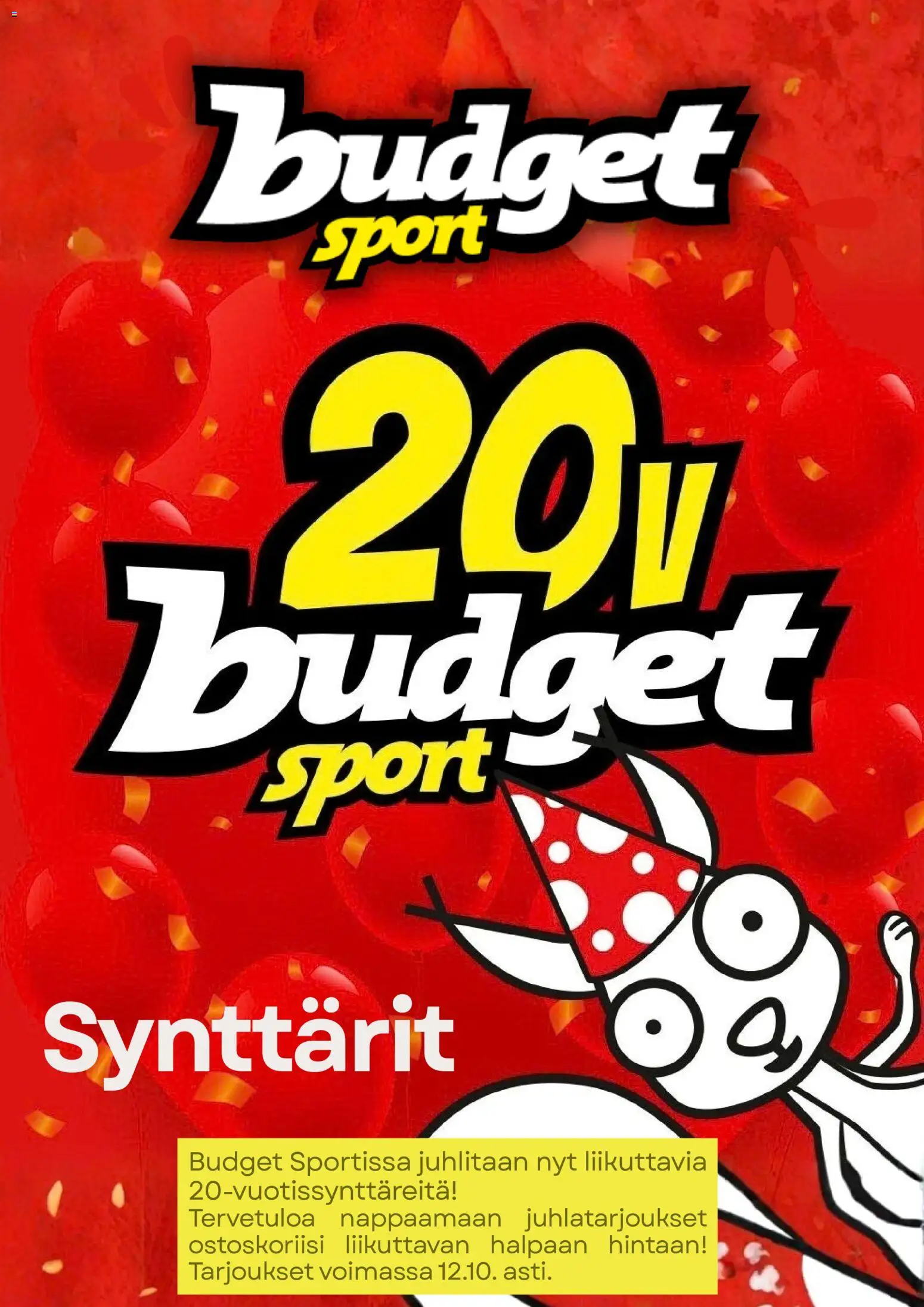 Kaupan Budget Sport Budget Sport tarjoukset esikatselu, voimassa 06/10/2026