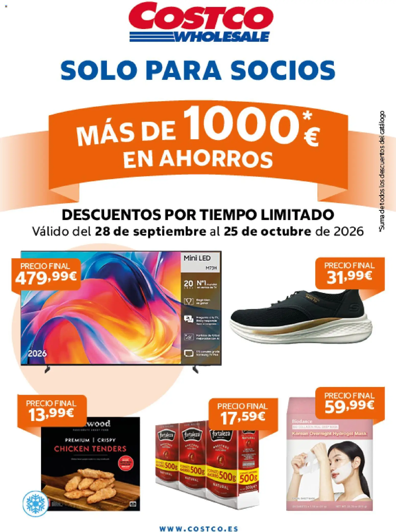 Vista previa del folleto de la tienda Costco válido desde el 28/09/2026 