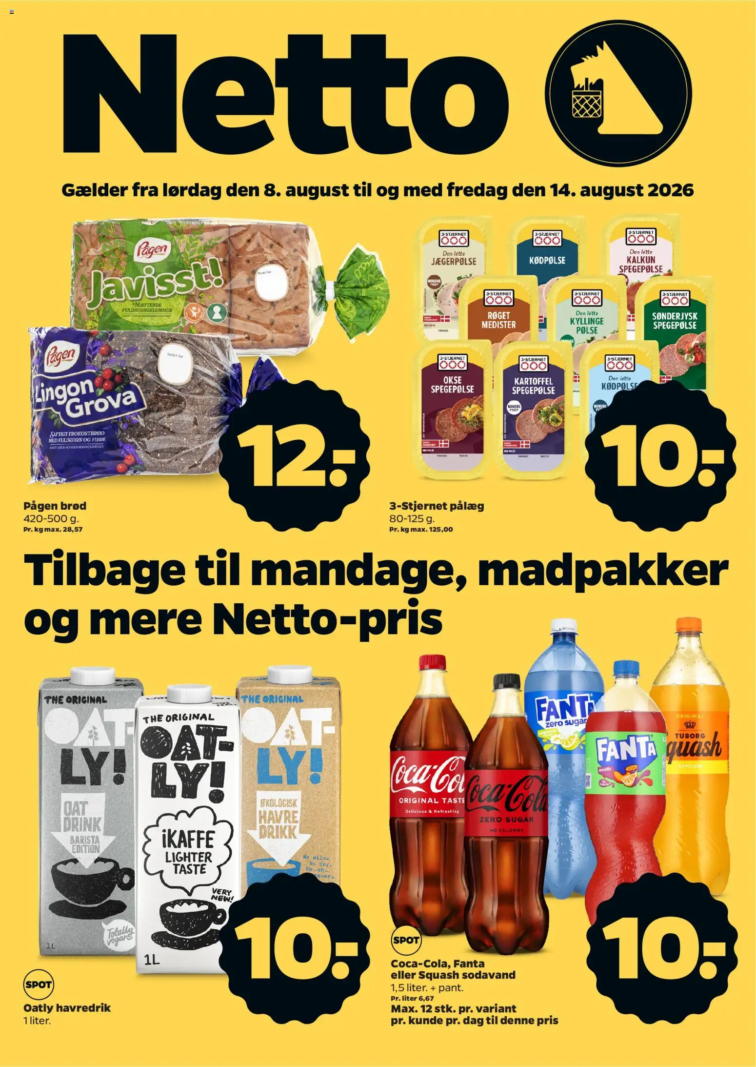 Eksempel på tilbudsavis Netto - Tilbudsavis uge 33 fra butik Netto gyldig fra 08/08/2026