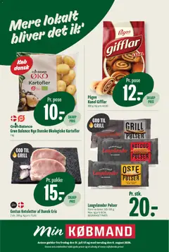 Eksempel på tilbudsavis Min Købmand - Tilbudsavis uge 32 fra butik Min Købmand gyldig fra 31/07/2026