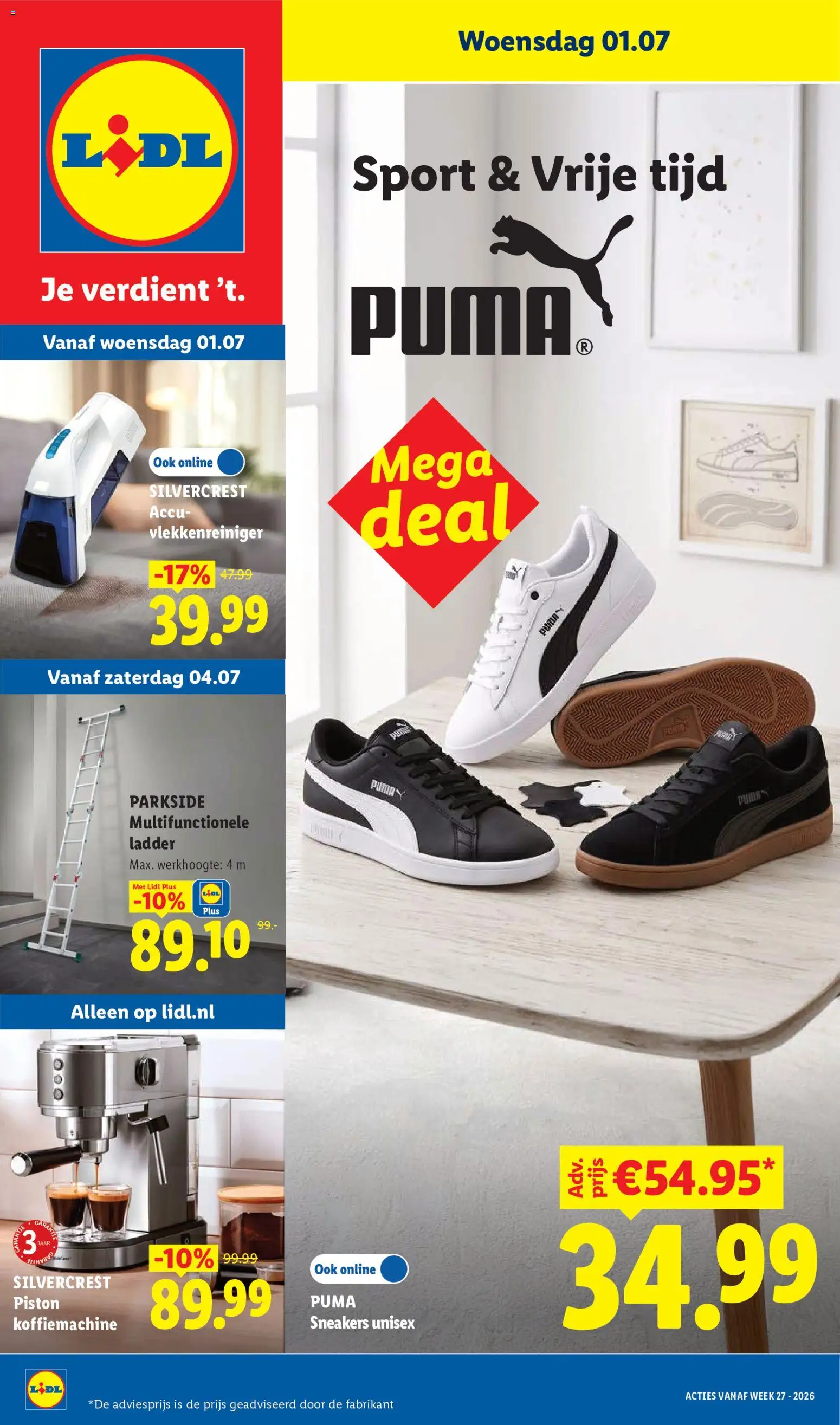 Voorbeeld van Lidl folder - Non food van winkel Lidl geldig vanaf 01-07-2026
