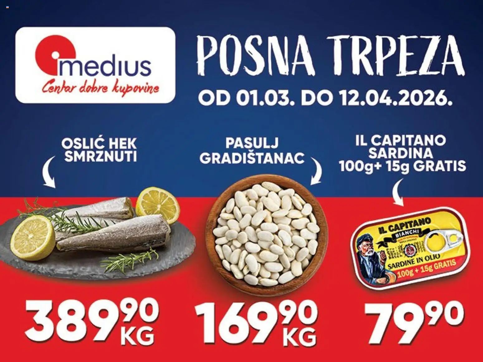 Pregled Medius kataloga - važi od 01.03.2026