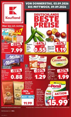 Vorschau von dem Prospekt des Geschäftes Kaufland, gültig ab dem 03.09.2026
