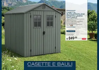 Anteprima dell'opuscolo Brico OK volantino Casette e Bauli dal negozio Brico OK valido da 05/03/2026