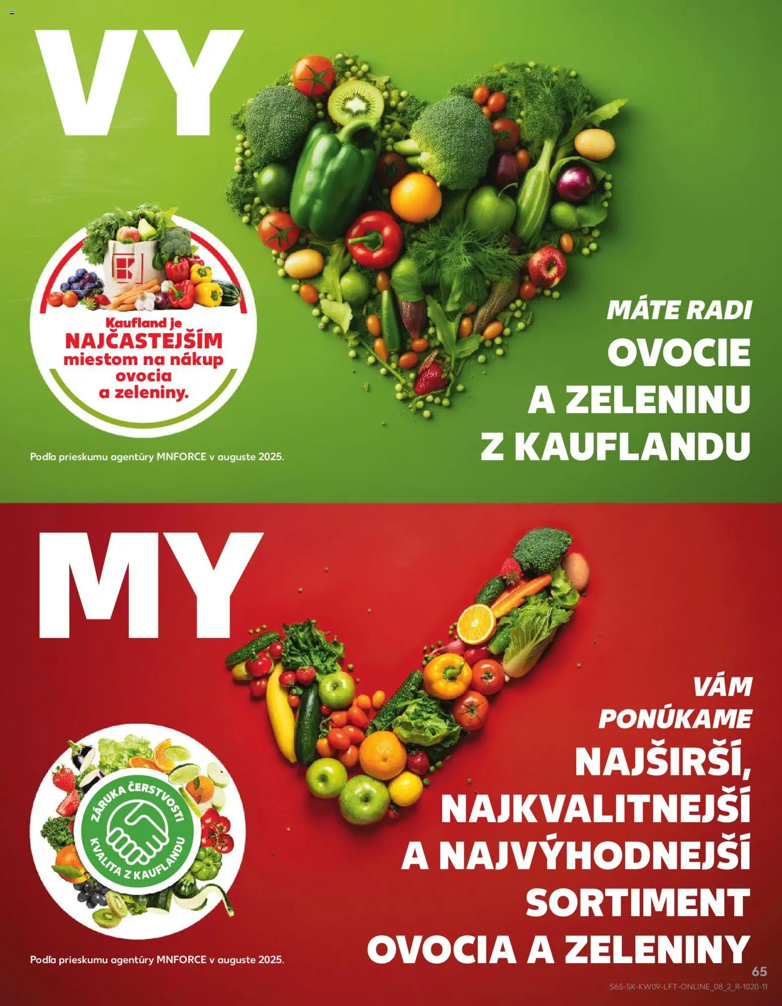 Náhľad Kaufland letáku platného od 26.02.2026 - Ovocie