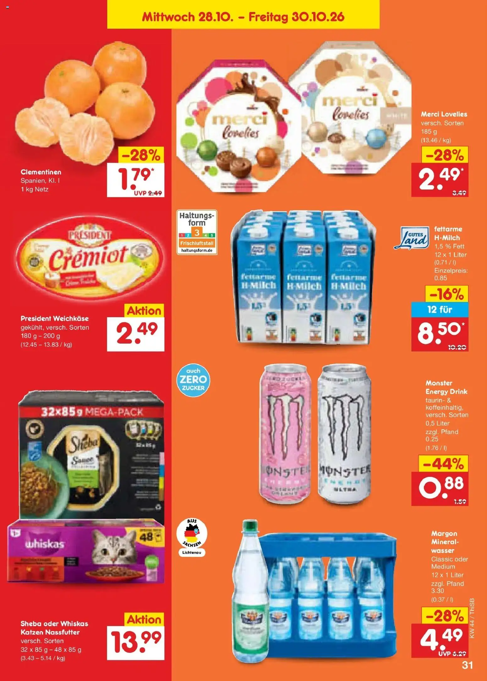 Vorschau von dem Prospekt des Geschäftes Netto Marken-Discount, gültig ab dem 26.10.2026