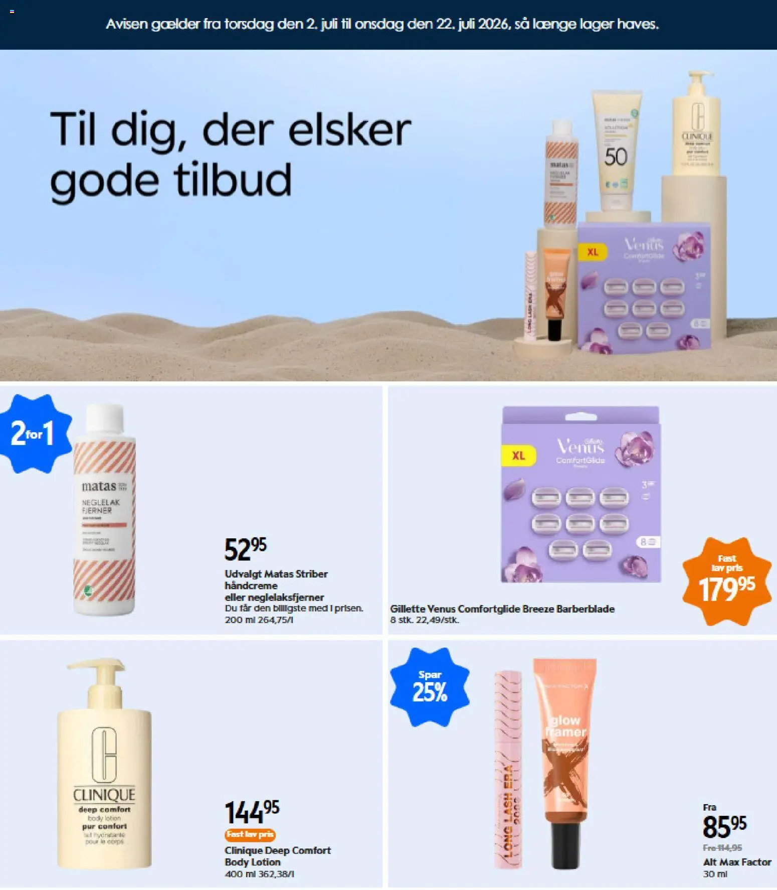 Eksempel på tilbudsavis Matas - Tilbudsavis fra butik Matas gyldig fra 02/07/2026