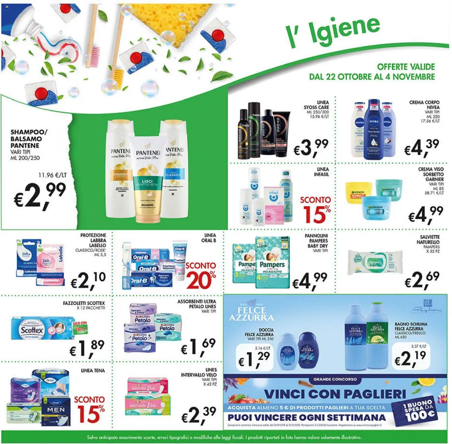 Anteprima dell'opuscolo Coal volantino dal negozio Coal valido da 22/10/2026 - Crema, Doccia, Pampers, Pannolini, Balsamo, Fazzoletti, Sorbetto, Schiuma