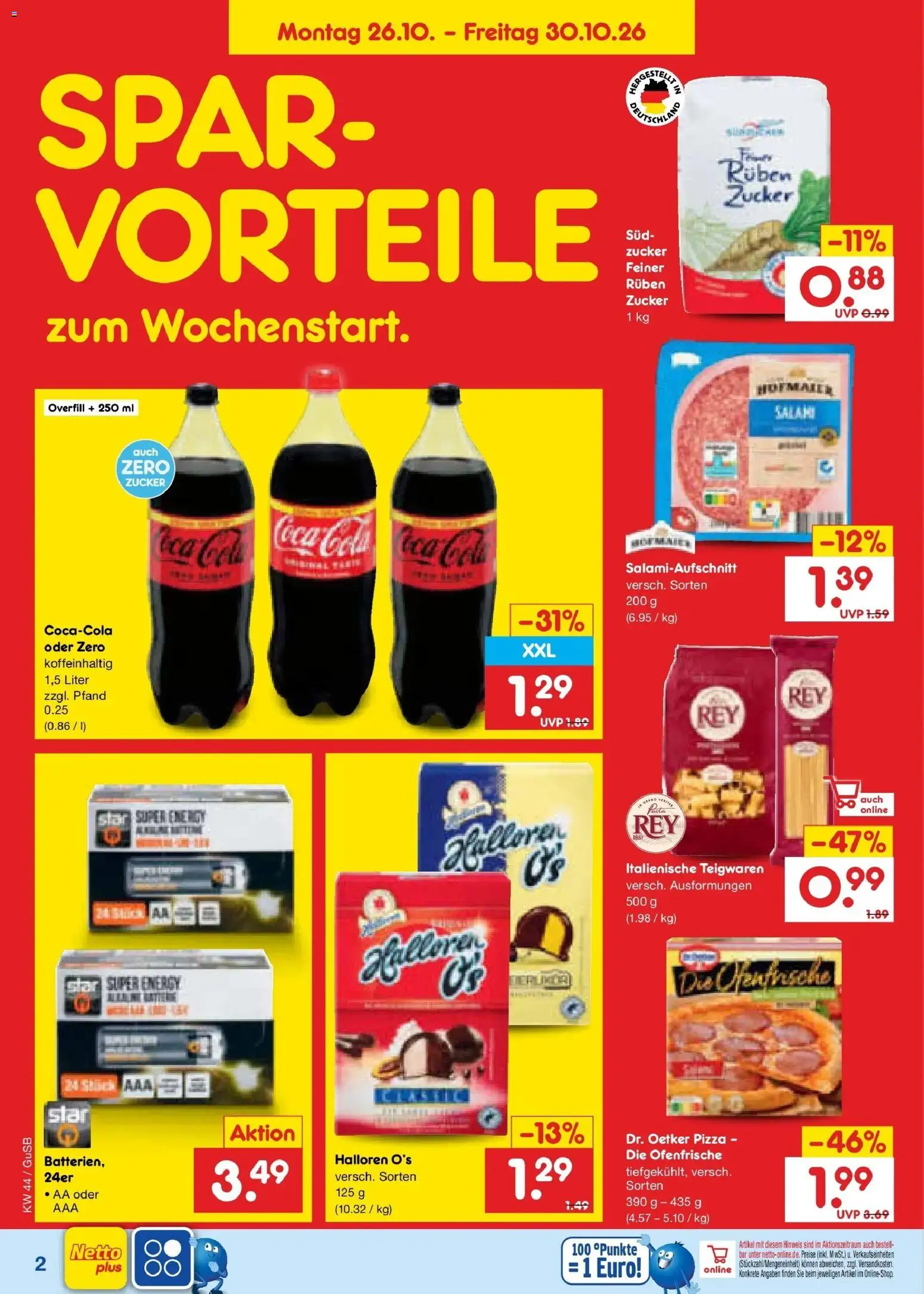 Vorschau von dem Prospekt des Geschäftes Netto Marken-Discount, gültig ab dem 26.10.2026