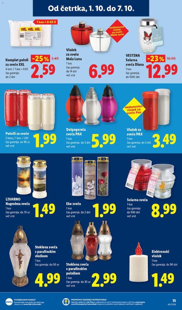 Novi Lidl katalog od 01.10.