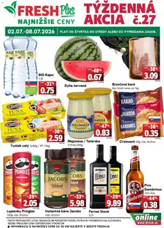 Náhľad Fresh letáku platného od 02.07.2026