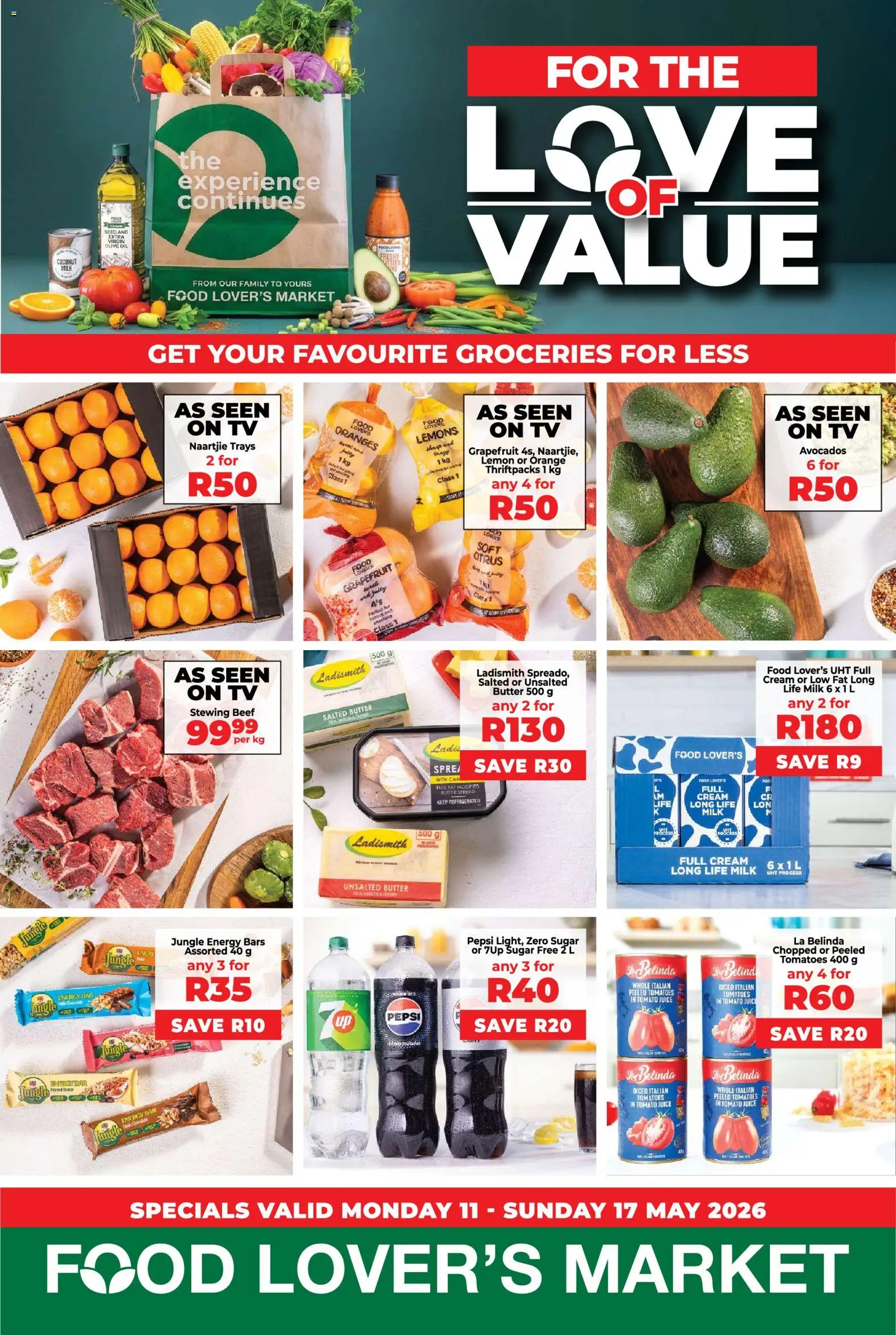 Preview of Food Lover's Market flyer valid from 11/05/2026