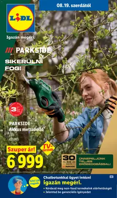 Lidl - Lidl Nonfood kínálatunk megtekintése, amely érvényes 2026.08.19.-től