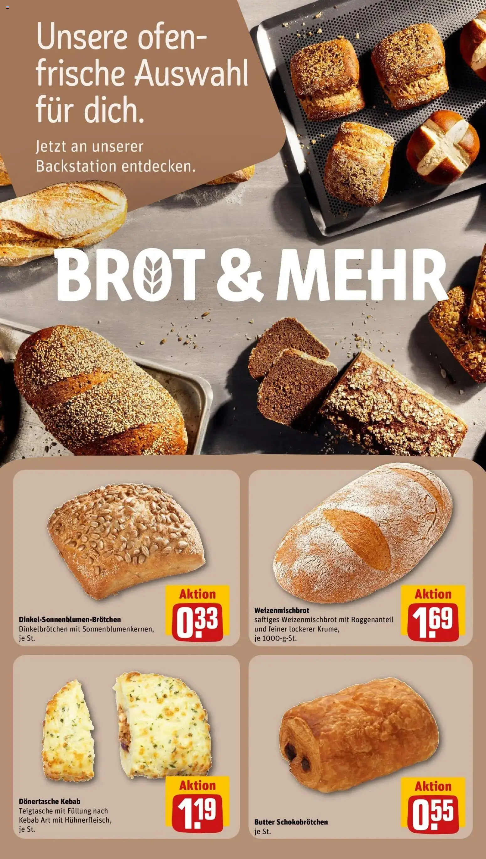 Vorschau von dem Prospekt des Geschäftes Rewe, gültig ab dem 12.10.2026