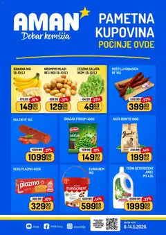 Pregled Aman kataloga - važi od 08.05.2026