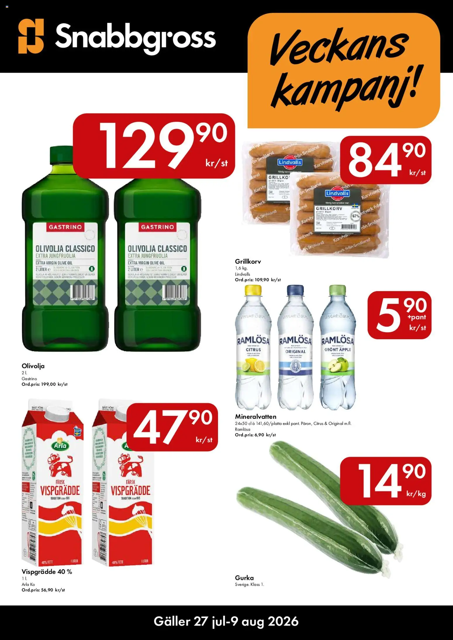 Förhandsgranska reklamblad Hypermarkety erbjudanden från butik Hypermarkety gäller från 27/07/2026