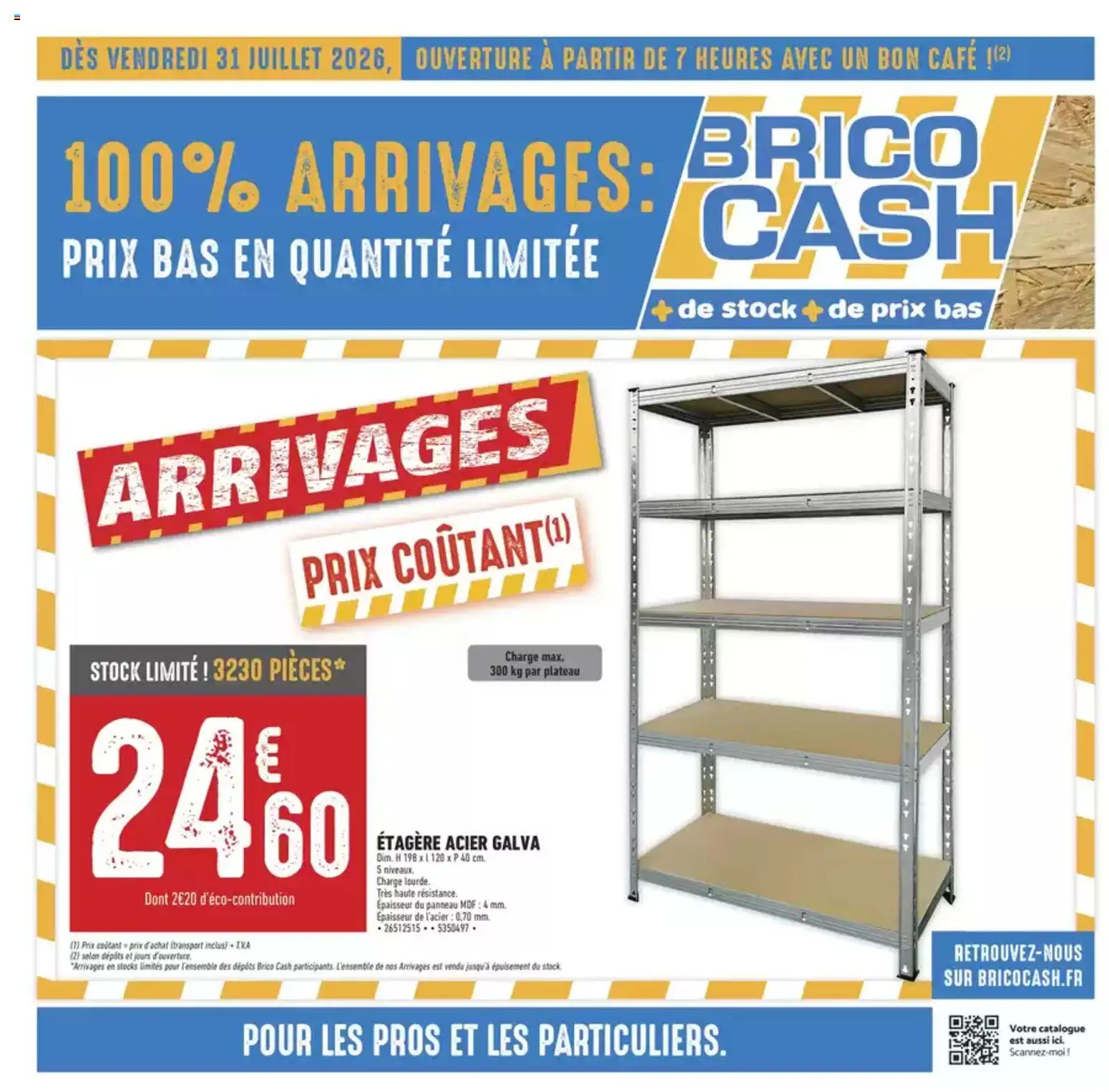 Prévisualisation de Brico Cash catalogue du magasin Brico Cash formulaire valide 31/07/2026