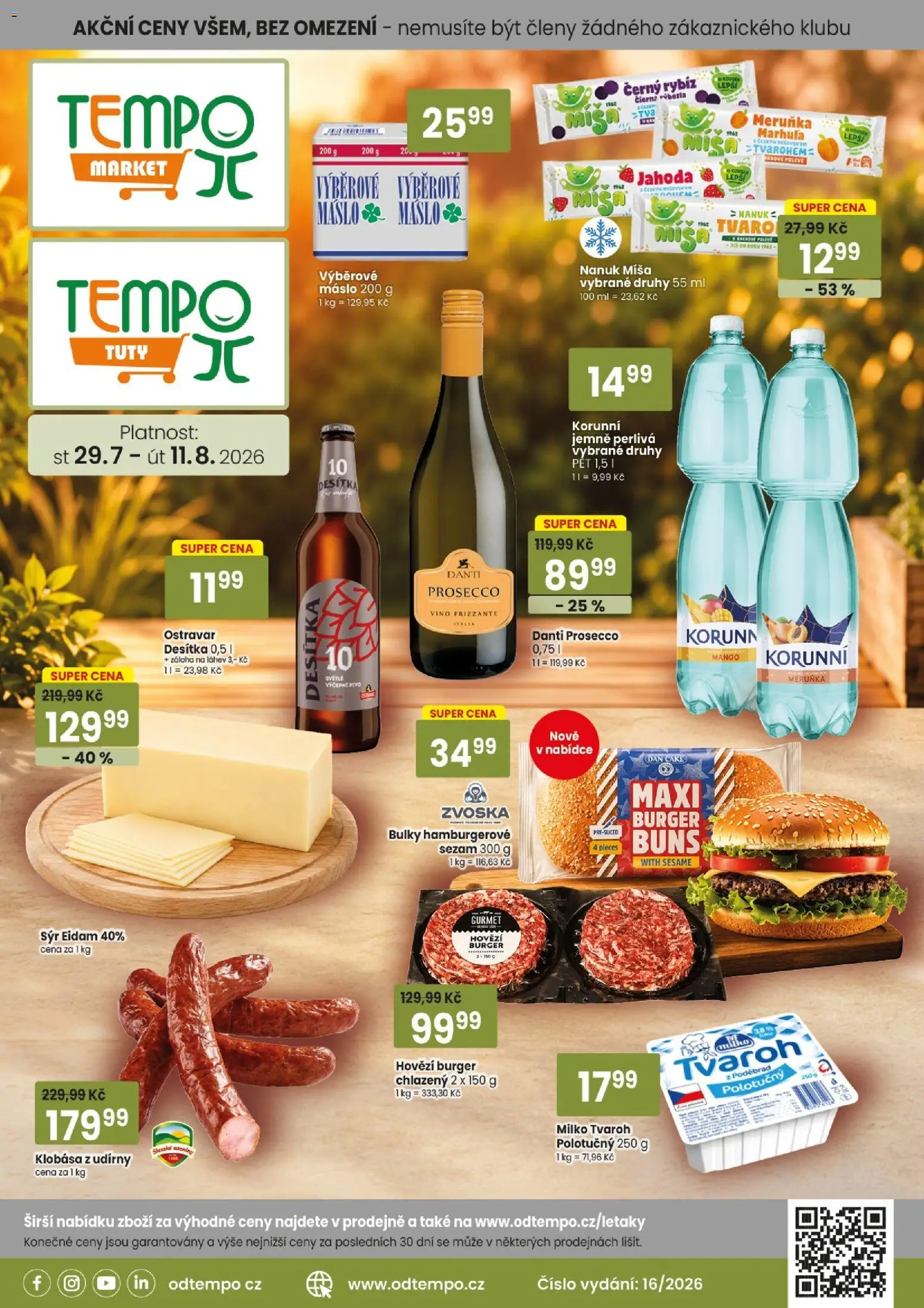 Náhled nabídky: Tempo Tempo leták - Tuty platný od 29.07.2026