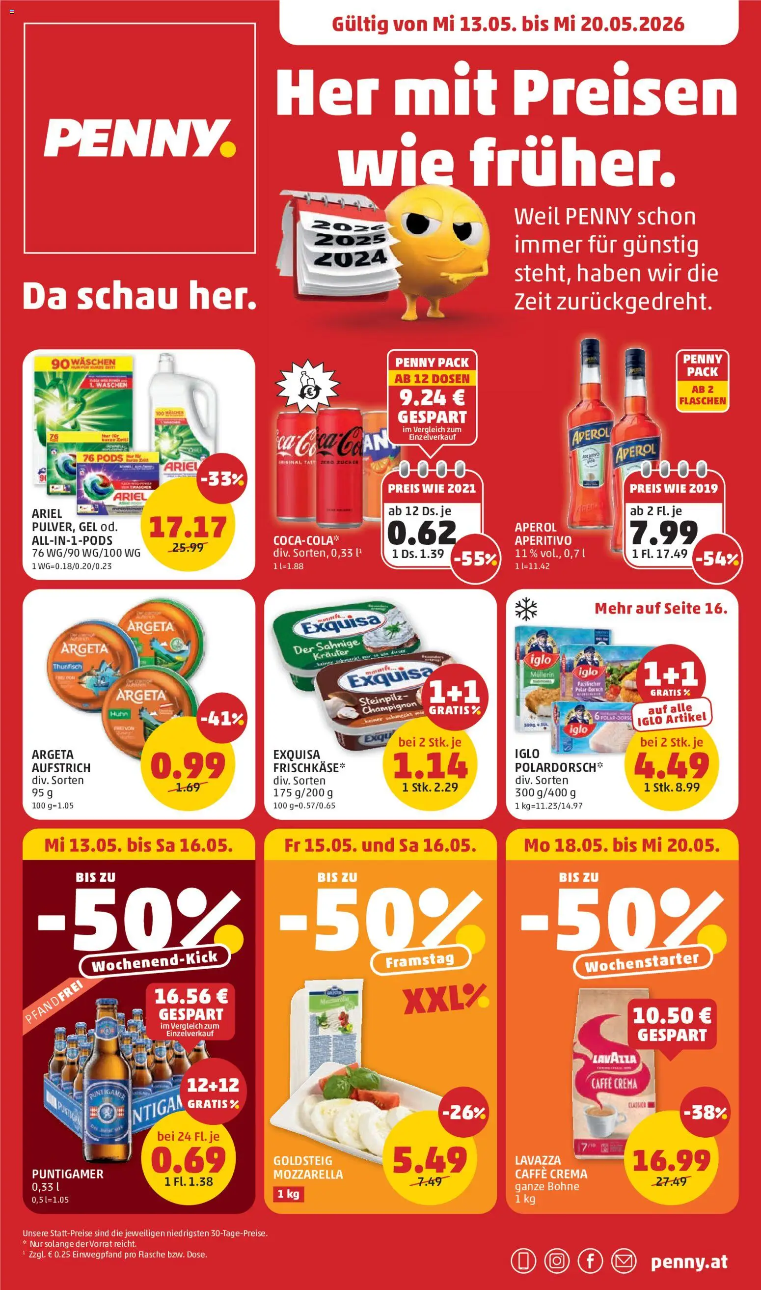 Vorschau der Angebote: Penny Markt Penny Markt Flugblatt gültig ab 13.05.2026