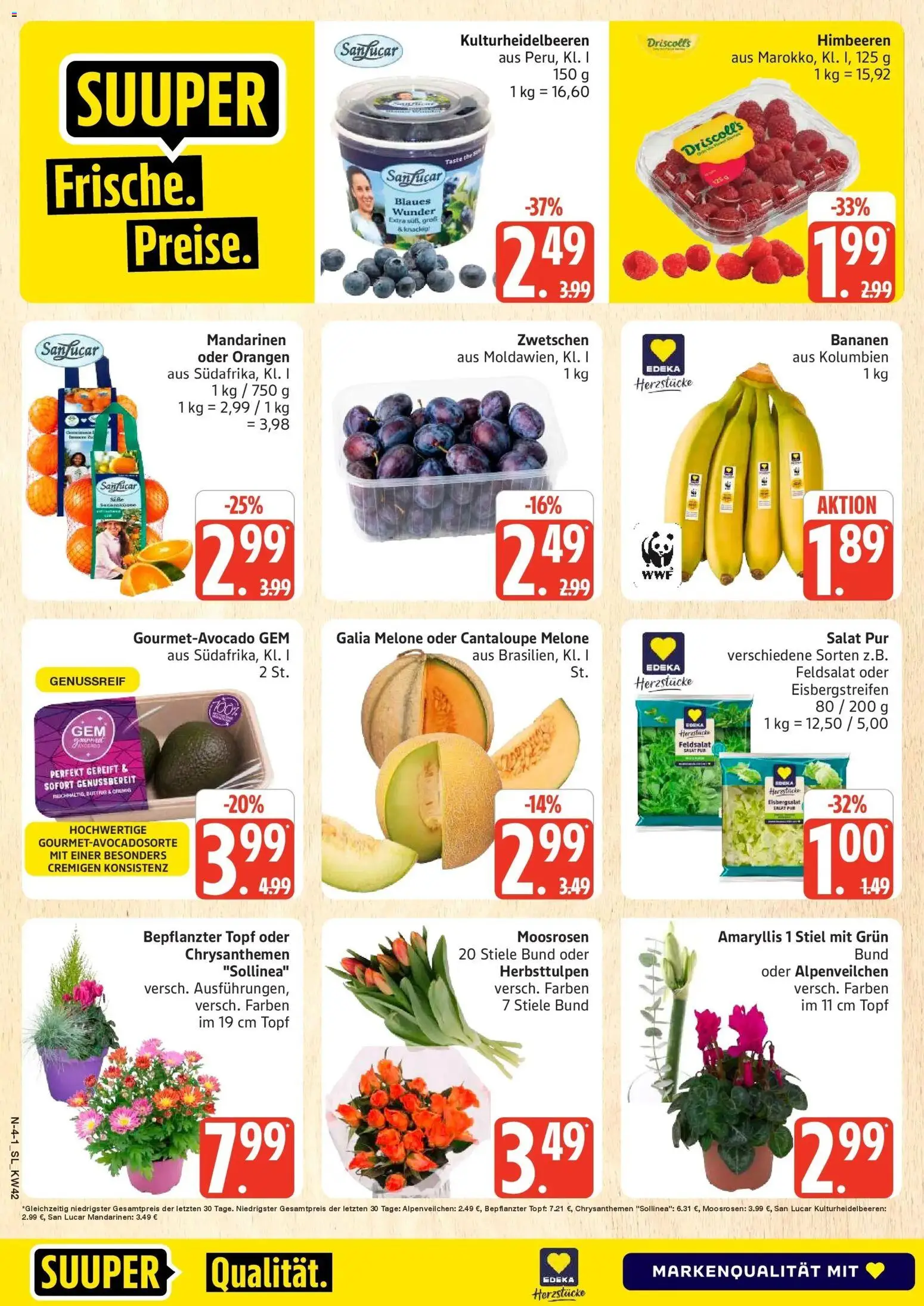 Vorschau von dem Prospekt des Geschäftes Edeka, gültig ab dem 12.10.2026