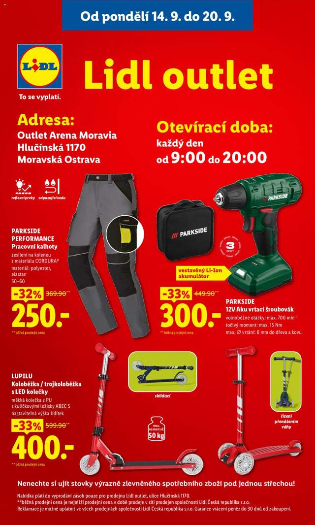 Nový Lidl leták od 17.09.